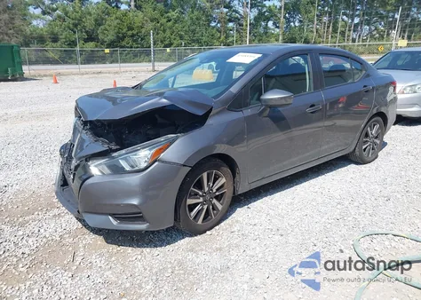 2021 Nissan Versa Sv Xtronic Cvt z USA, uszkodzony, nr VIN 3N1CN8EV4ML840554